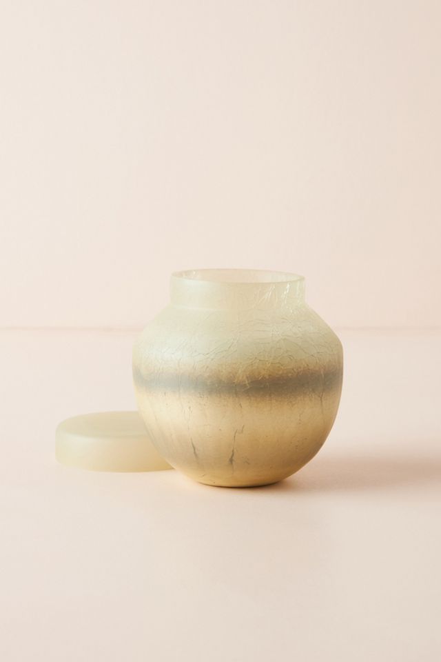 Strata Glass Candle #3