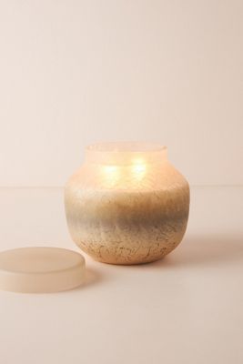 Strata Glass Candle