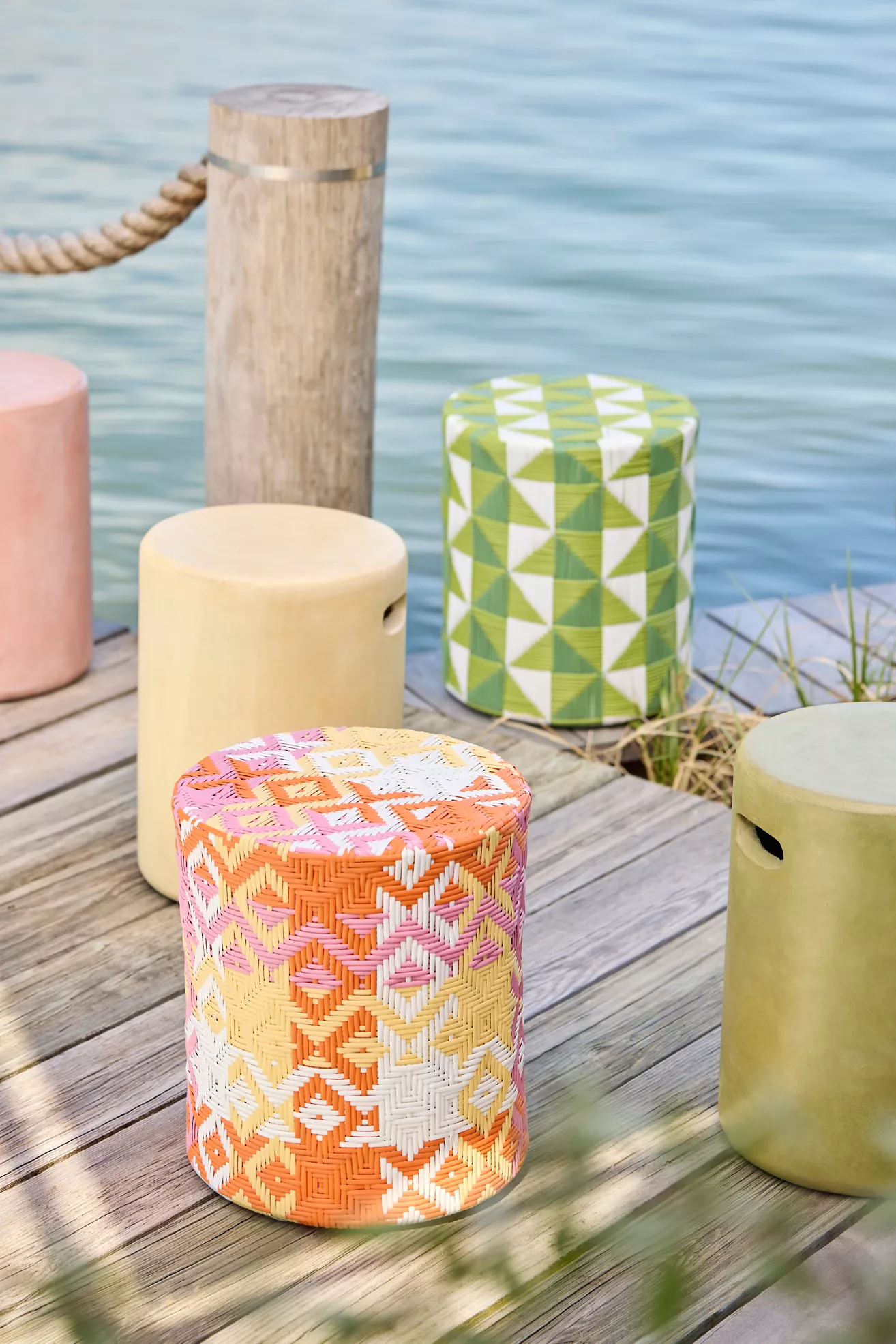 Havana Cylinder Stool - thumbnail 3