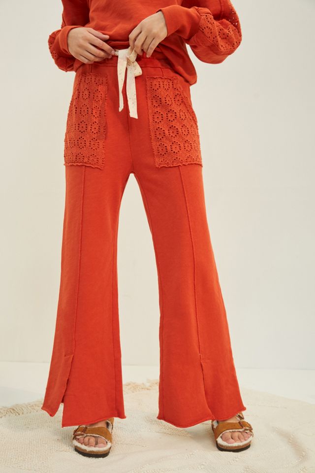 Daily Practice by Anthropologie Robyn Crochet Lounge Pants #1