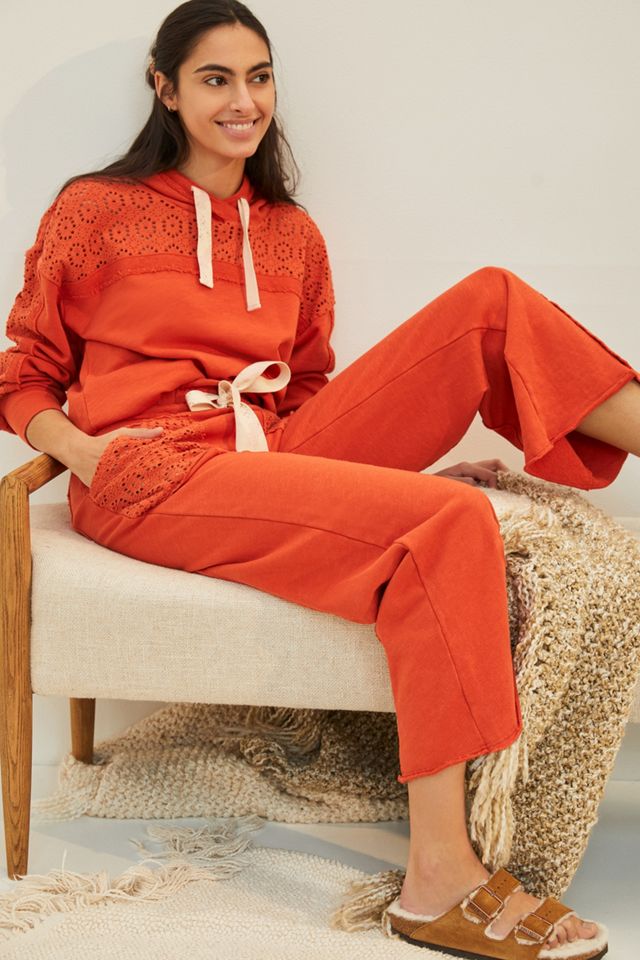 Daily Practice by Anthropologie Robyn Crochet Lounge Pants #2