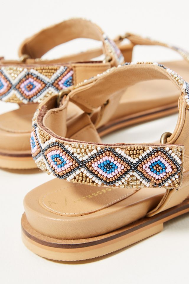 Alessandra Beaded Sandals #3