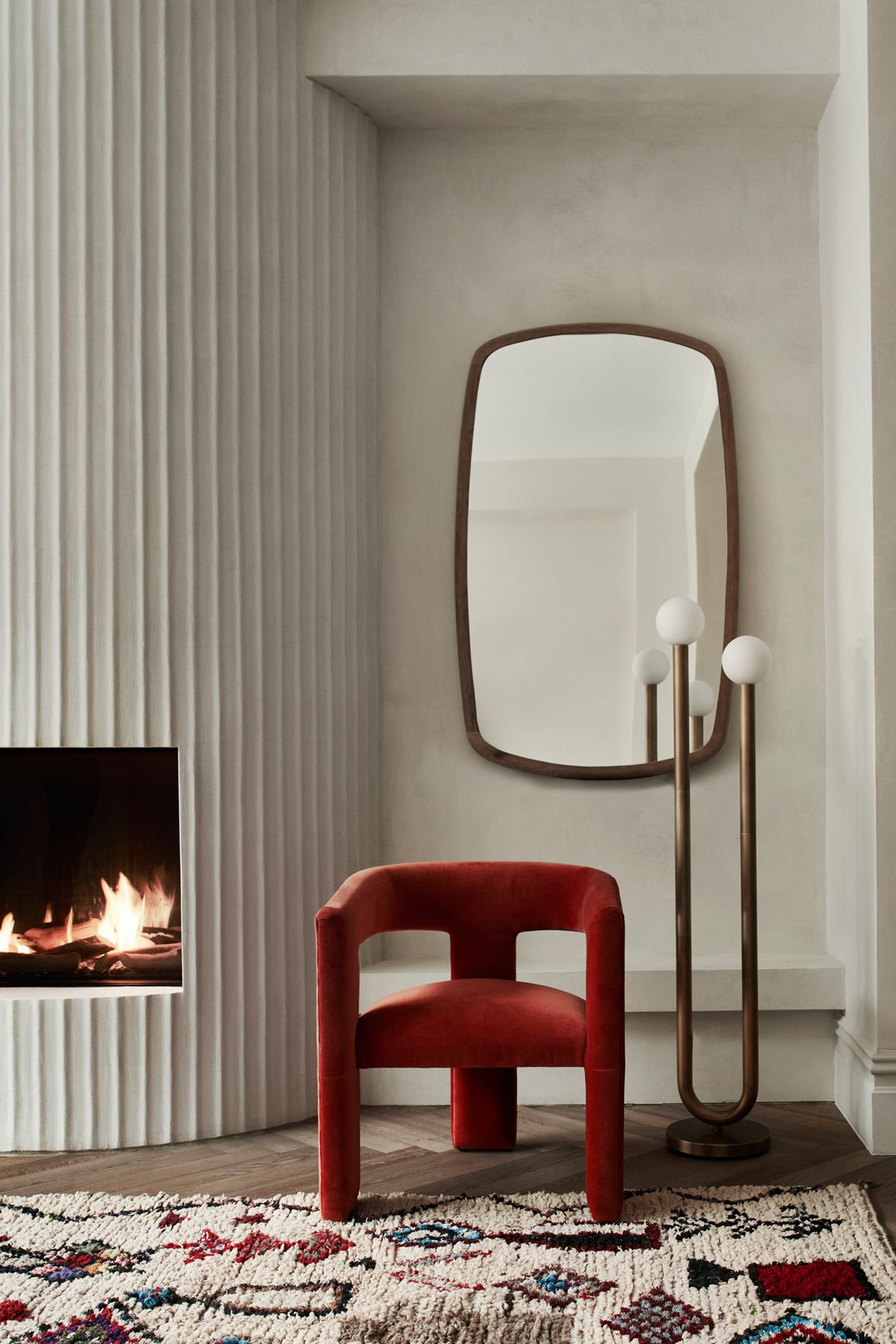 Happy Floor Lamp: Elegant Modern Lighting | Anthropologie