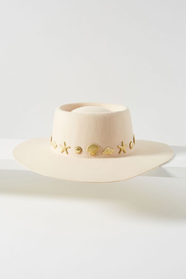 Lack of Color Embellished Boat Hat | Anthropologie UK display picture 1