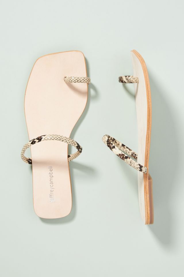 Jeffrey Campbell Darby Toe-Loop Sandals | Anthropologie