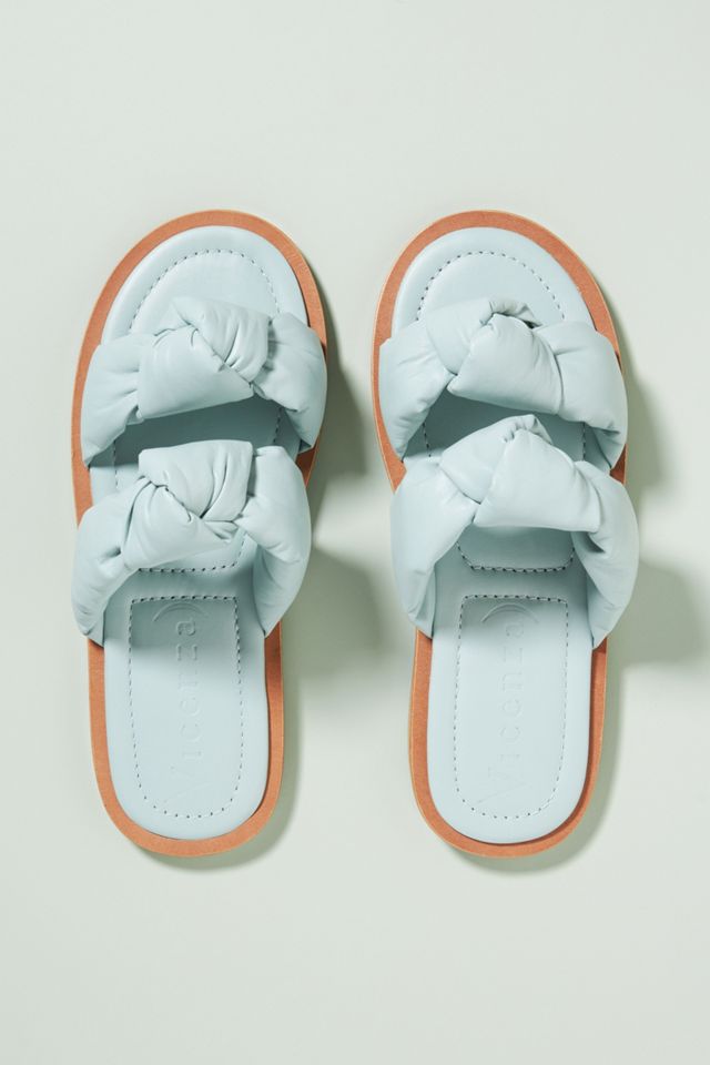 Puffy Double Knot Slide Sandals #1