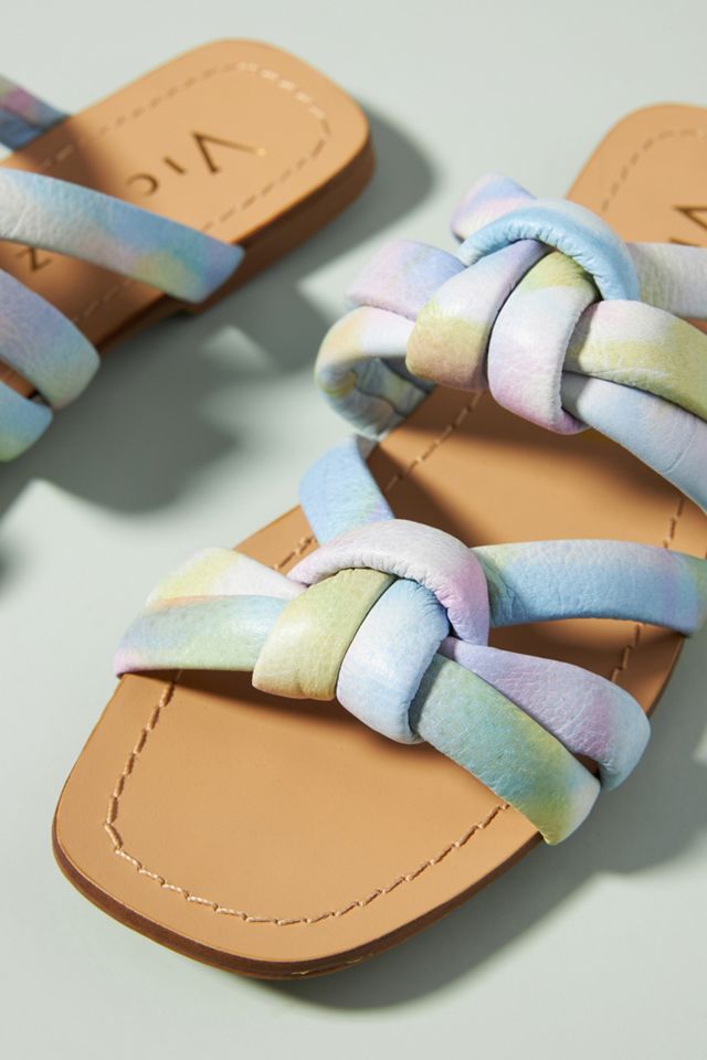 Puffy Tie-Dye Slide Sandals #2