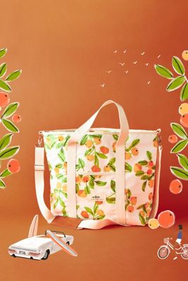 Vera for Anthropologie Perennial Cooler Tote Bag
