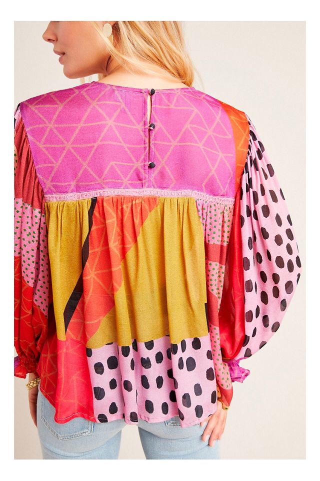 Bl-nk Miranda Peasant Blouse #1