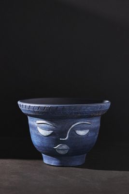 Visage Garden Pot