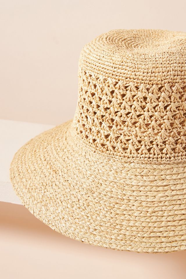 Anthropologie Marianne hat by San Diego hat co one size new without tags San Diego Hat Co. Wide-Brim Floppy Sun Hat | Anthropologie main image 3