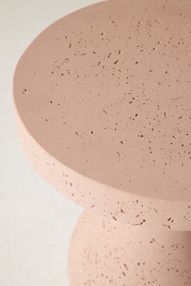 Concrete Hourglass Indoor/Outdoor Side Table #3