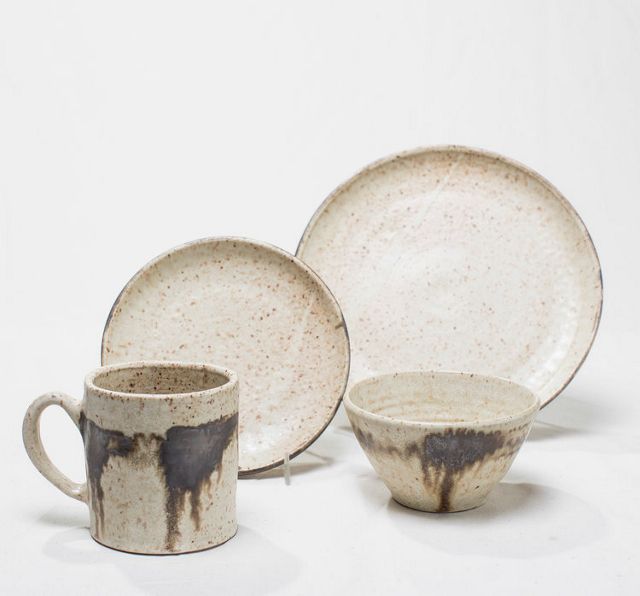 Gina DeSantis Ceramics Luna Soup Bowl #2