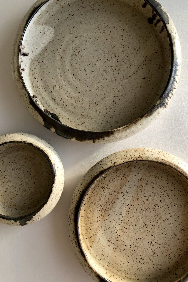 Gina DeSantis Ceramics Luna Curved Side Plate #2