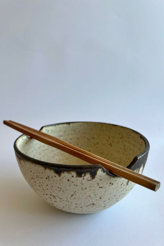 Gina DeSantis Ceramics Luna Noodle Bowl #1