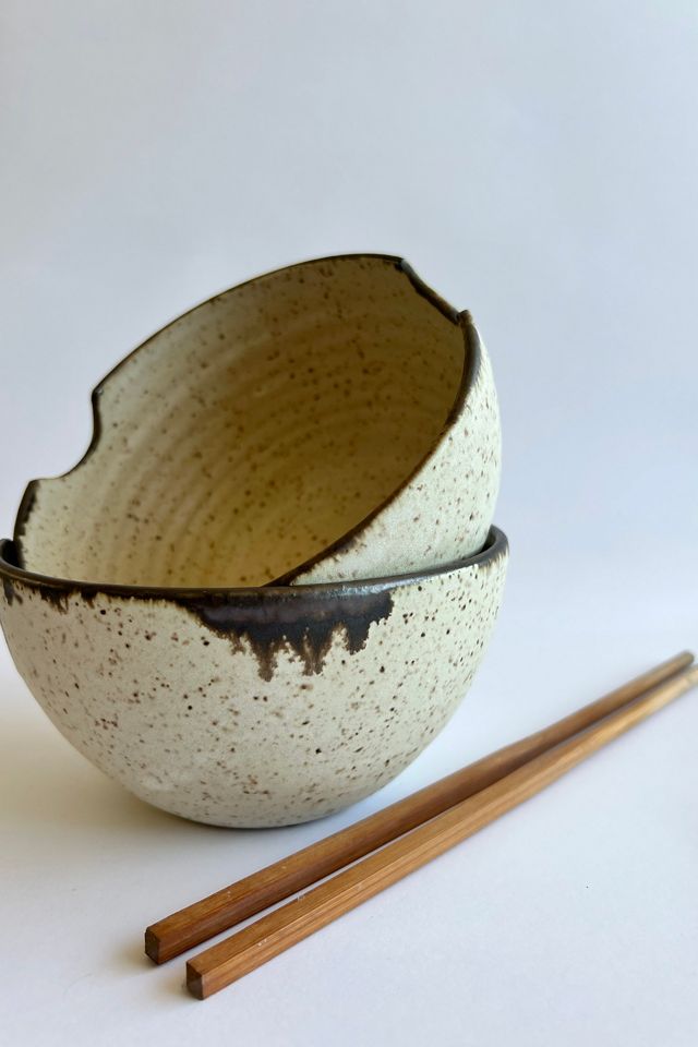 Gina DeSantis Ceramics Luna Noodle Bowl #3