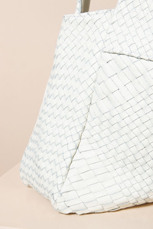 Claramonte Pablo Woven Leather Tote Bag #2
