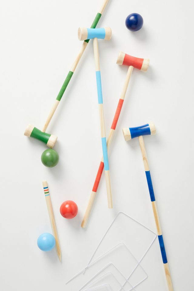 Vera for Anthropologie Picnic Travel Croquet Set #1