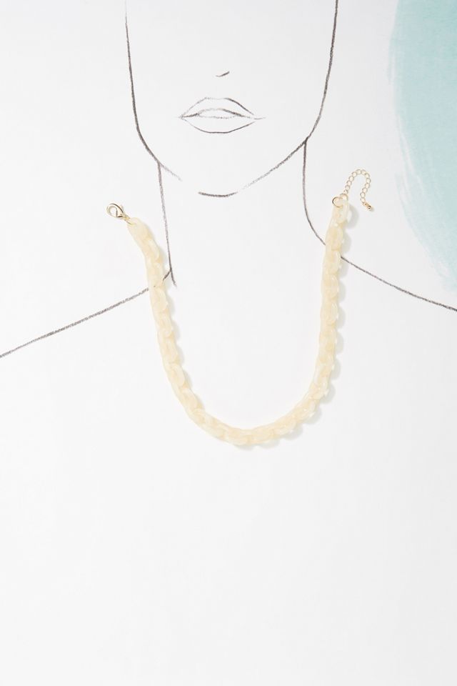 Joan Resin Link Necklace #3