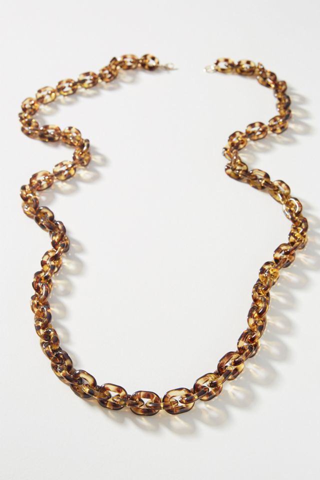 Trudie Resin Link Necklace