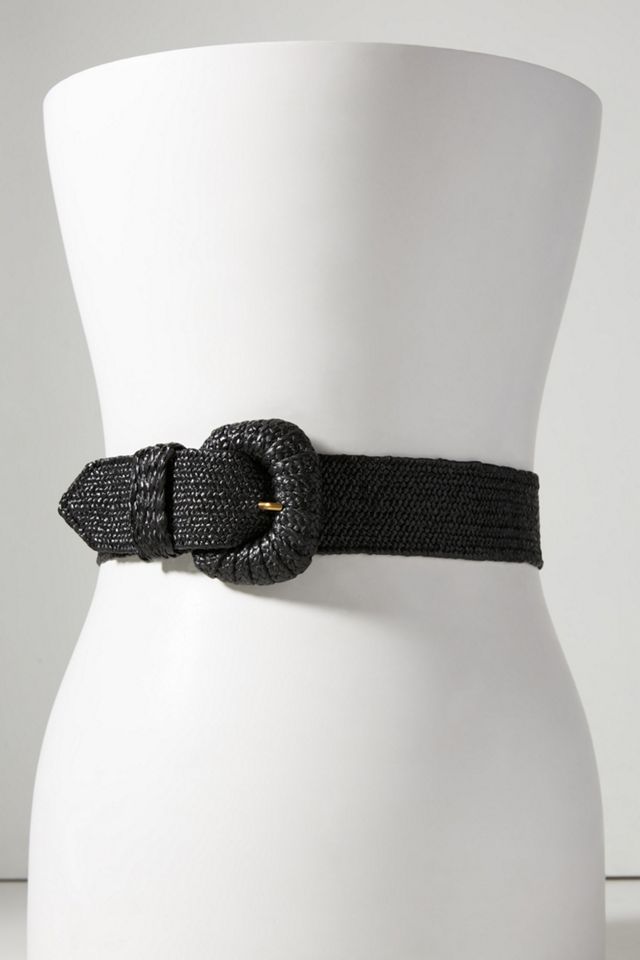Raffia Stretch Belt #3