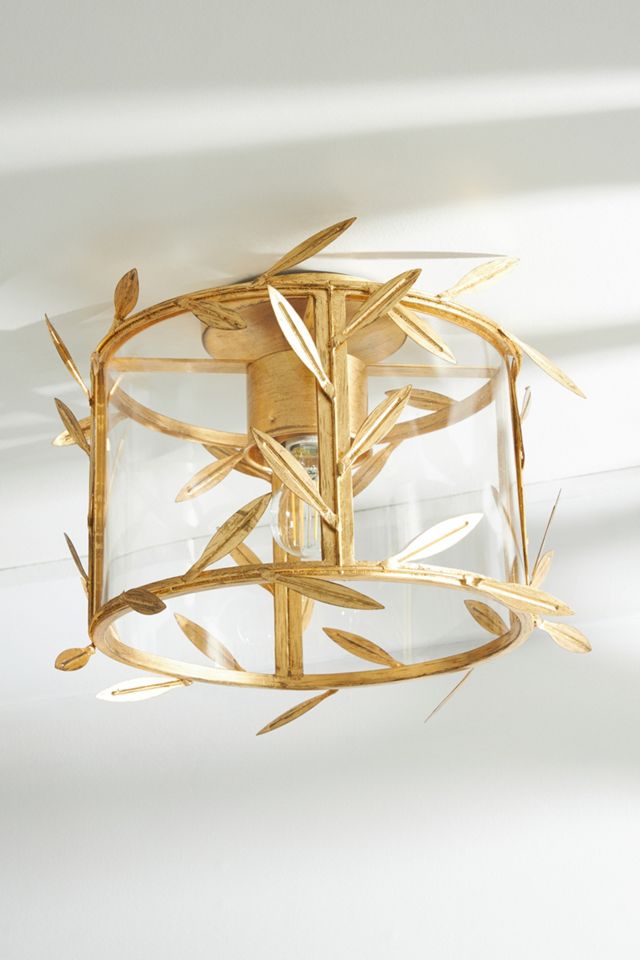 Willow Leaf Indoor/Outdoor Flush Mount #1