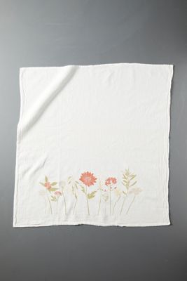 Joyful Flowers Dish Towel