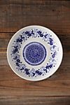 Blue Poppy Edge Ceramic Serving Bowl #1