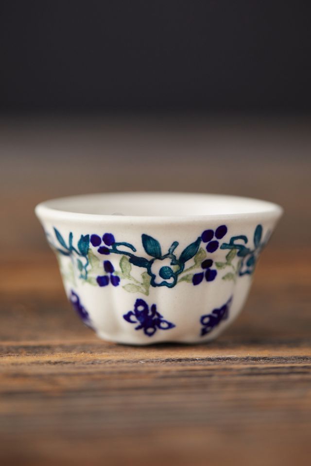 Butterfly + Flower Ceramic Pinch Bowl #3