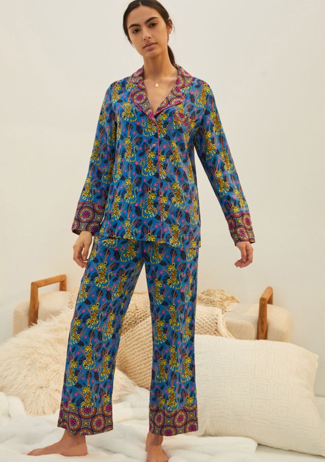 Janine Lecour Fleurs Pajama Set #1