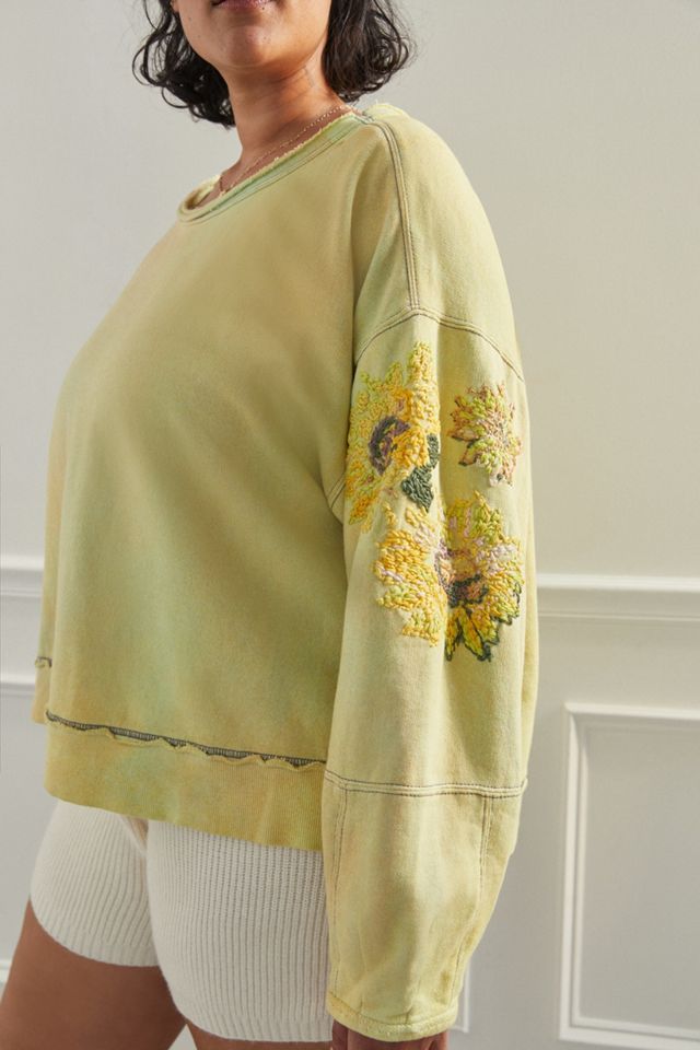 Daily Practice by Anthropologie Azalea Tie-Dye Sweatshirt