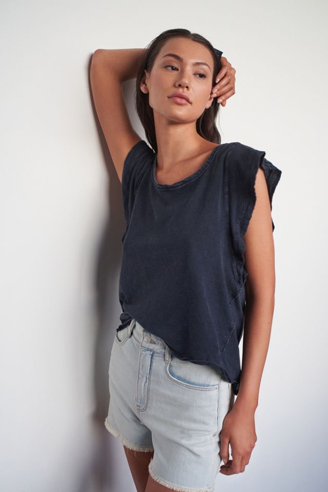 Daily Practice by Anthropologie Flutter-Sleeve Tee #1