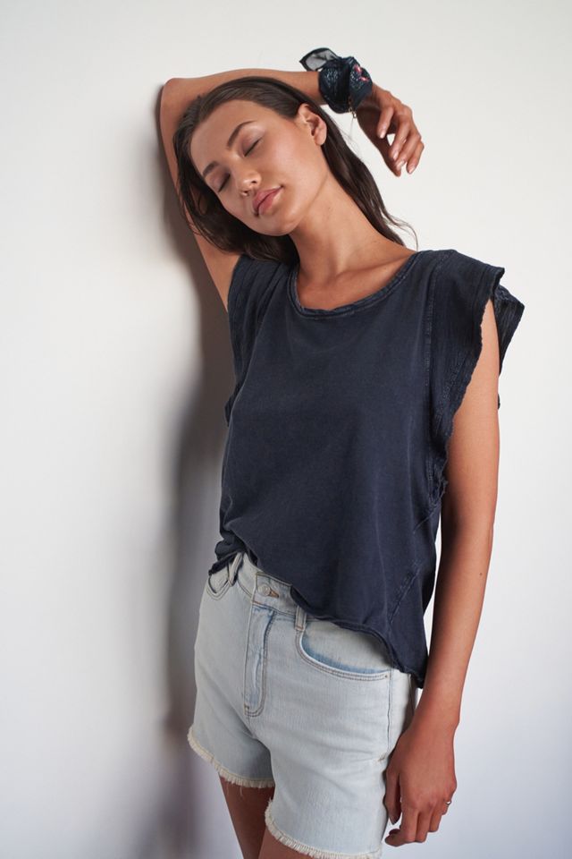 Daily Practice by Anthropologie Flutter-Sleeve Tee #2