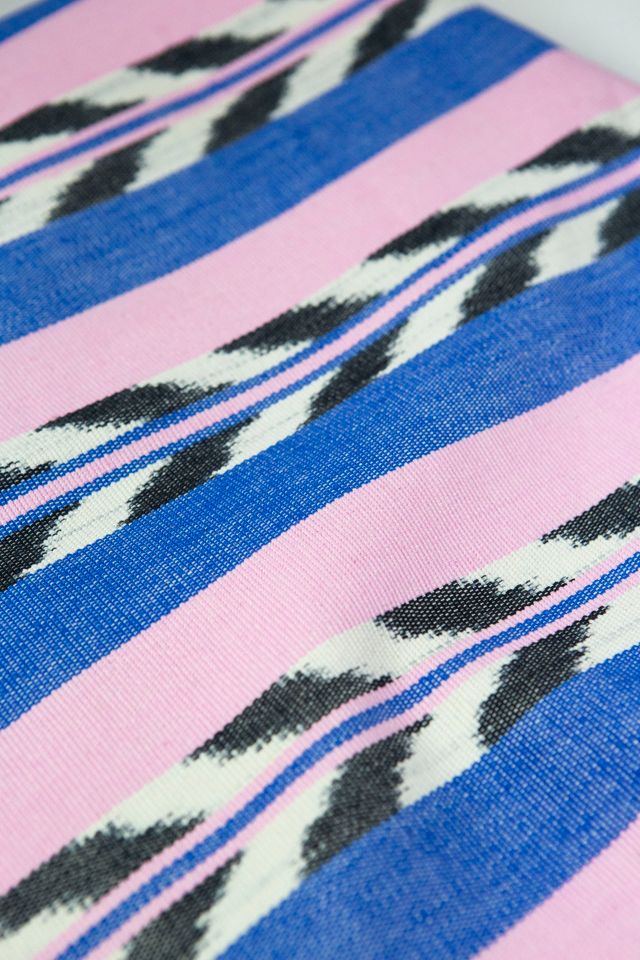 Archive New York Palm Ikat Blanket #1