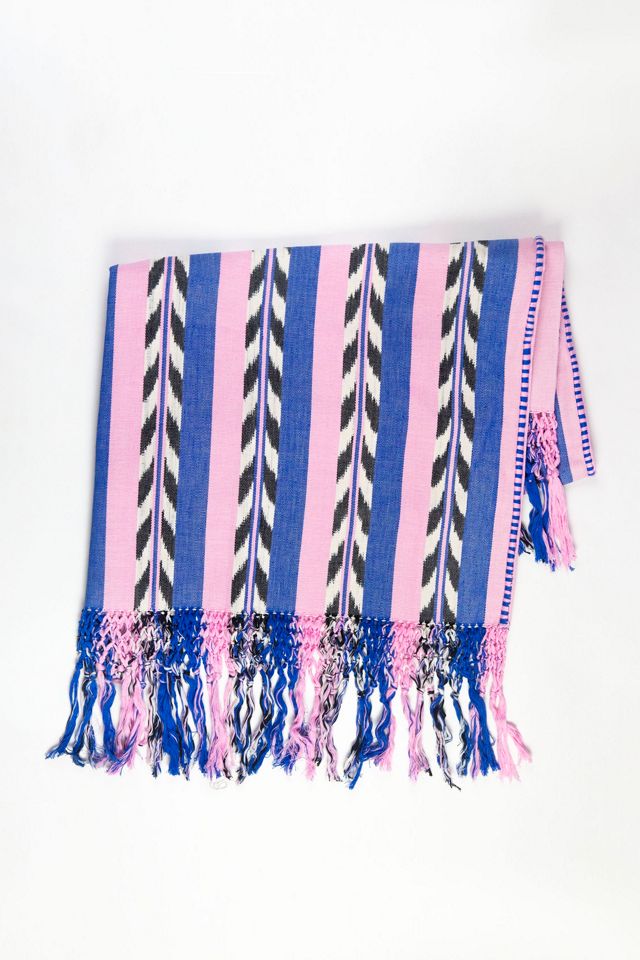 Archive New York Palm Ikat Blanket #4