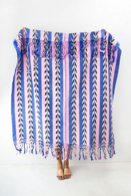 Archive New York Palm Ikat Blanket