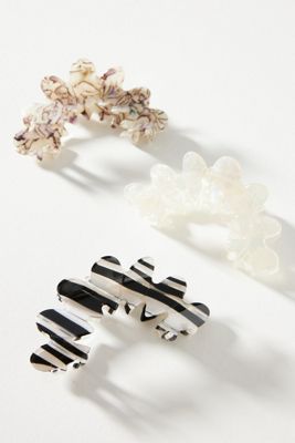 Blossom Claw Hair Clip Set