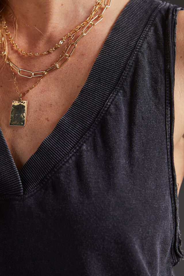 Daily Practice by Anthropologie V-Neck Tank #3