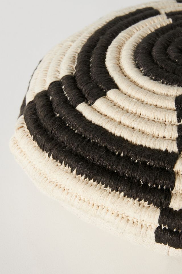 Handwoven Spiral Pillow #3