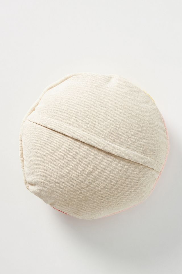 Handwoven Spiral Pillow #1