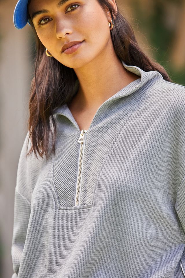 Varley Belmont Quarter-Zip Pullover | Anthropologie