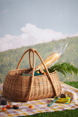 olli ella rattan picnic basket