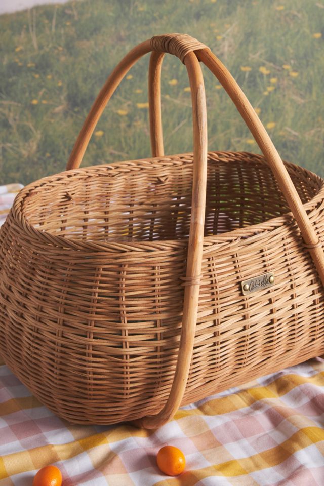 Olli Ella Rattan Picnic Basket #1
