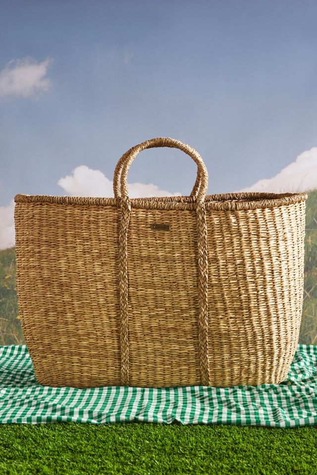 Olli Ella Picnic Basket Tote Bag #1