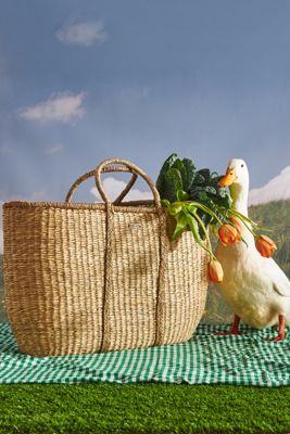 Olli Ella Picnic Basket Tote Bag