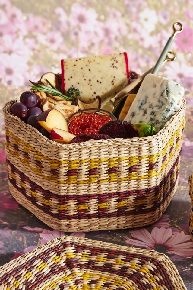 Olli Ella Lidded Picnic Baskets, Set of 2 #1