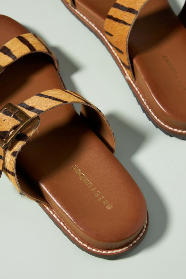 Salt + Umber Two-Strap Sandals #3