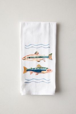 Fish Friends Dish Towel