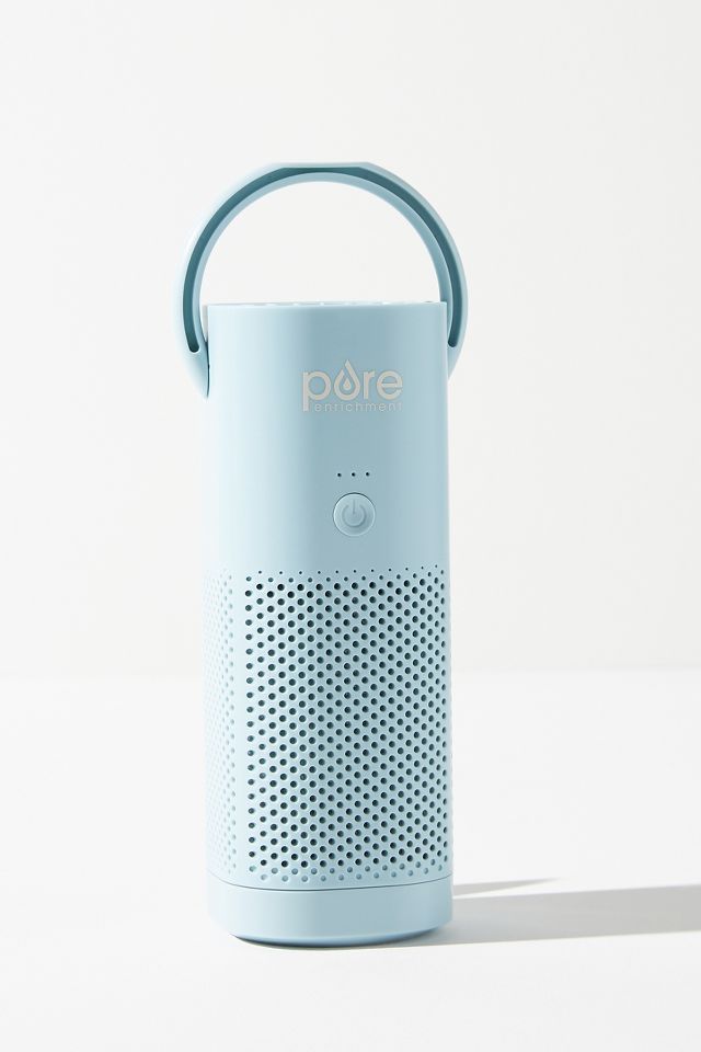 Pure enrichment purezone mini portable deals true hepa air purifier white