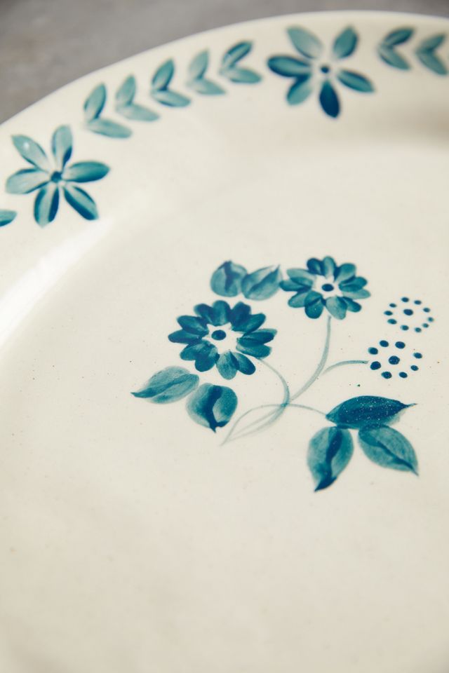 Blue Daisy Serving Platter, Large #2